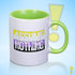 Assume Nothing Nonbinary Pride Flag Color Accent Mug